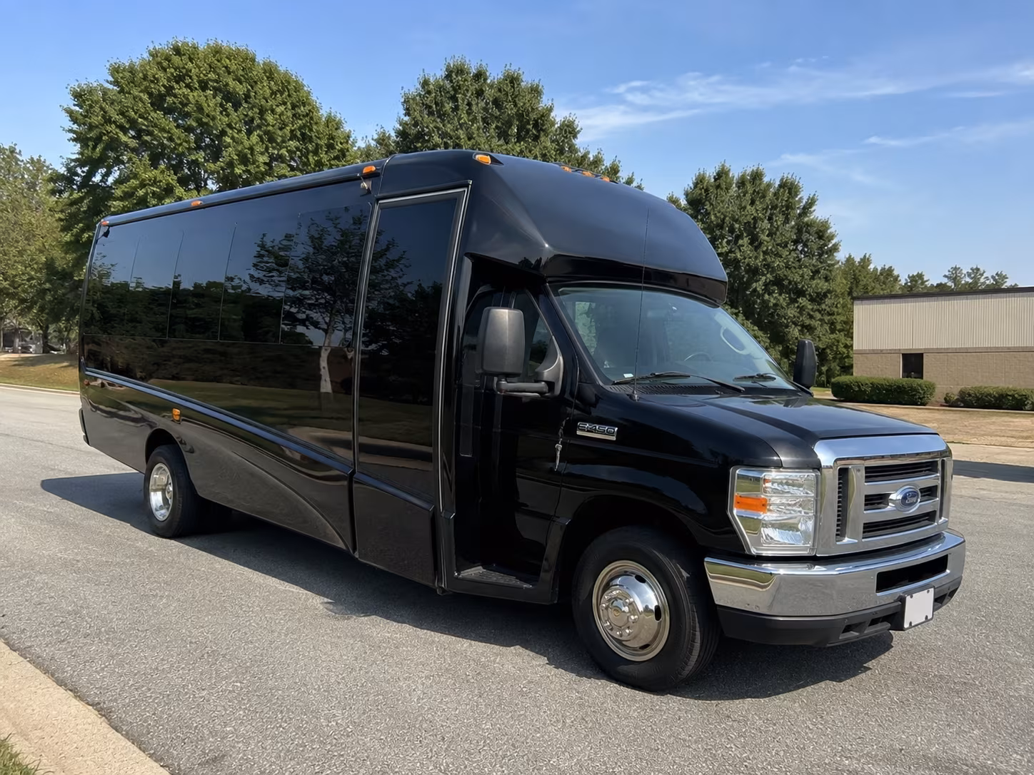 minibuses for smaller concert groups heading out of stockton