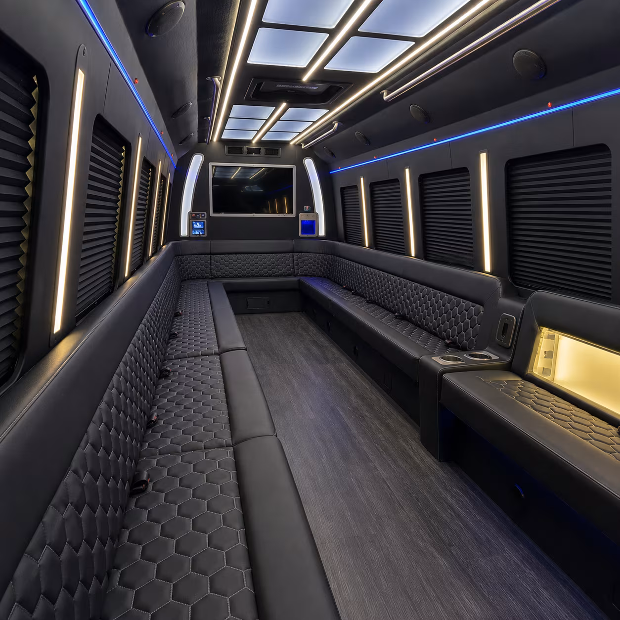 party buses to adventist health arena shows and stockton events