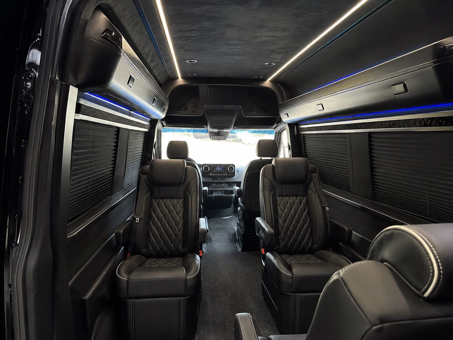 sprinter vans and small group prom rides in stockton
