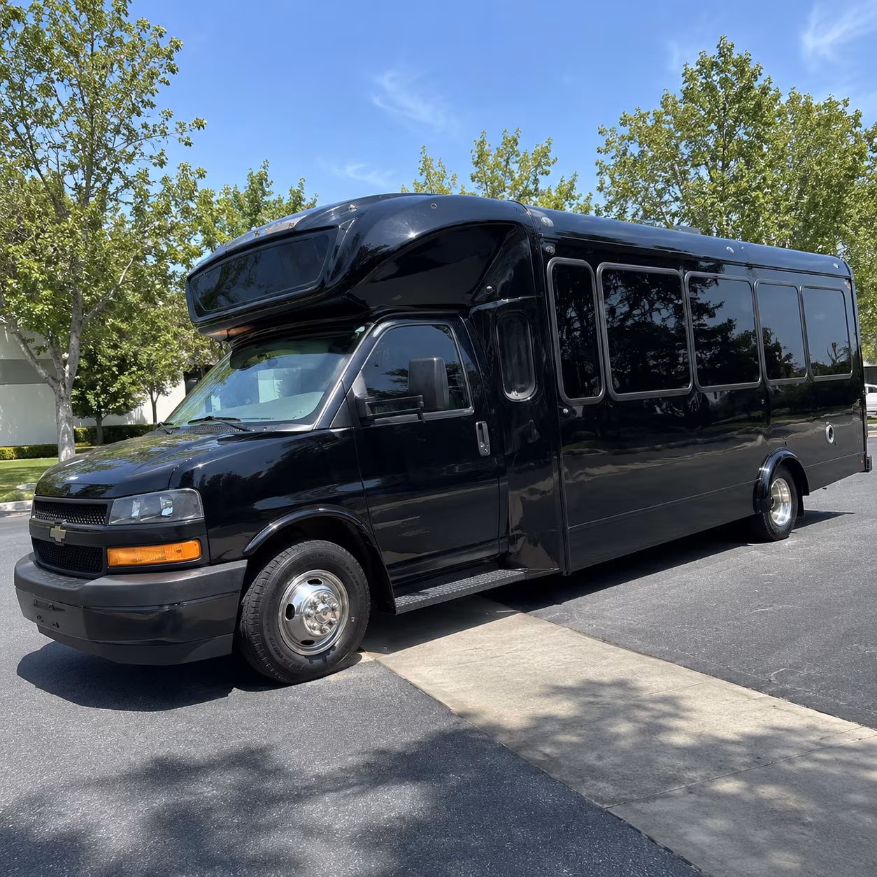 stockton 15 passenger party bus