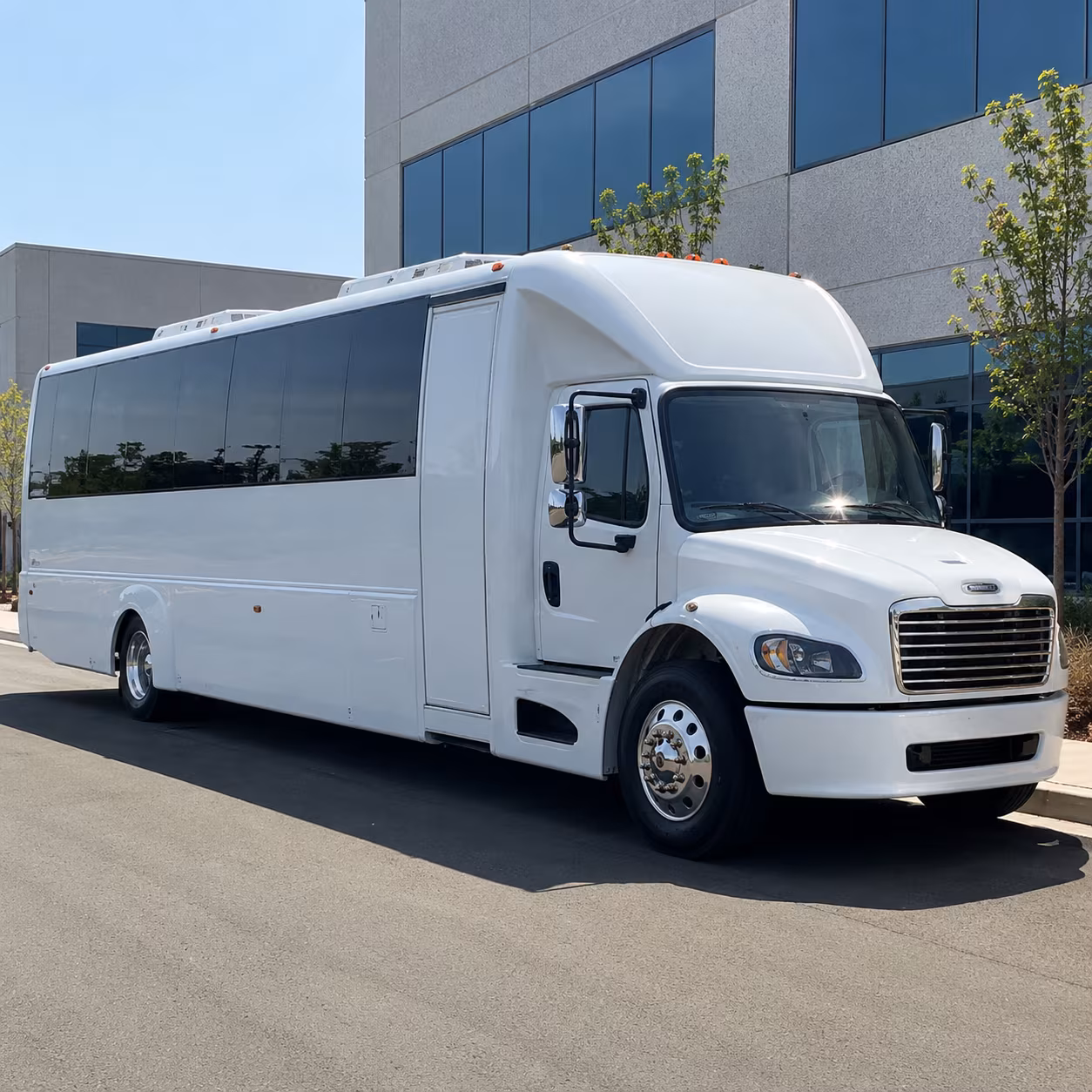 stockton 25 passenger party bus