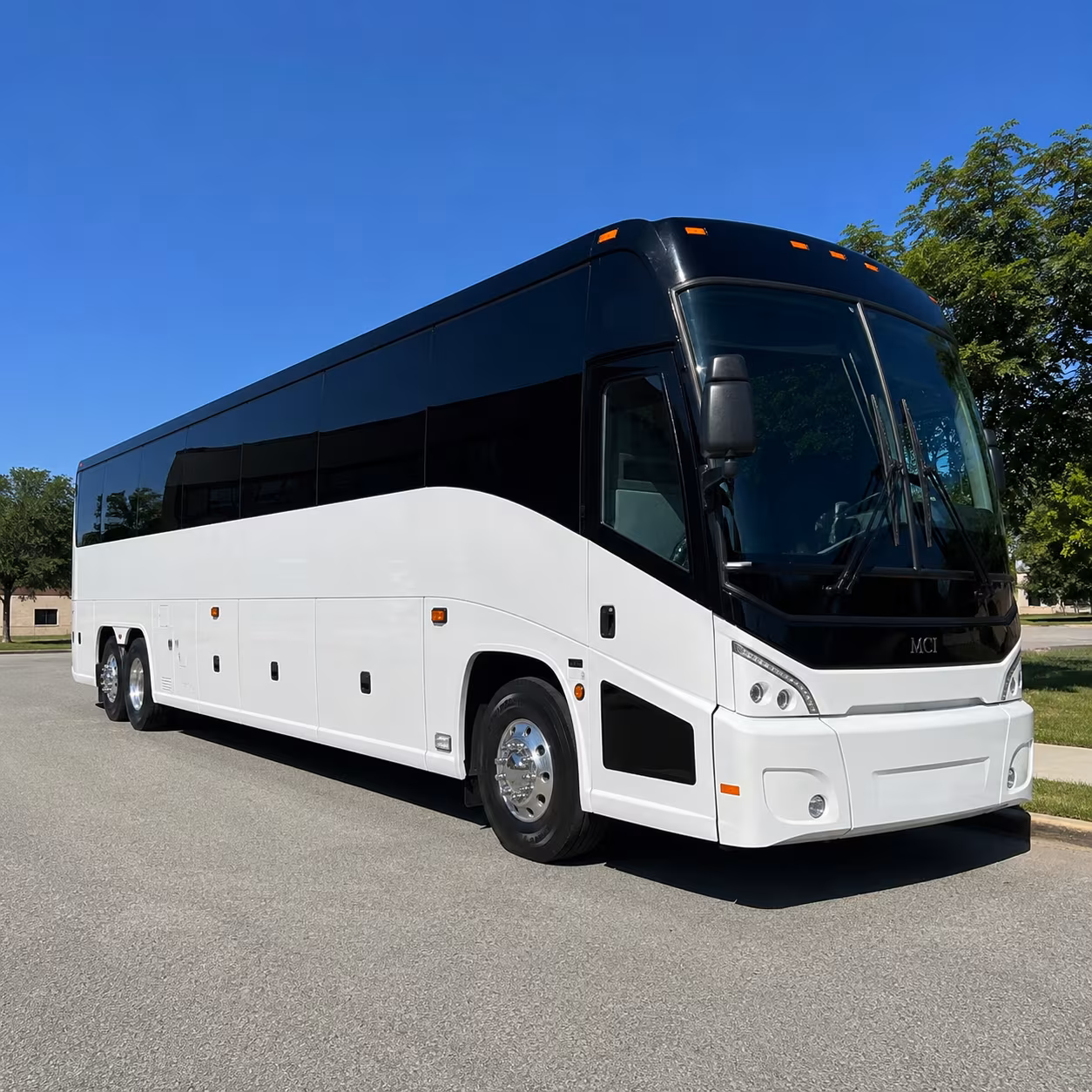 stockton 40 passenger charter bus