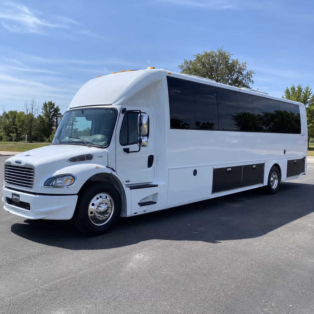 stockton 40 passenger party bus