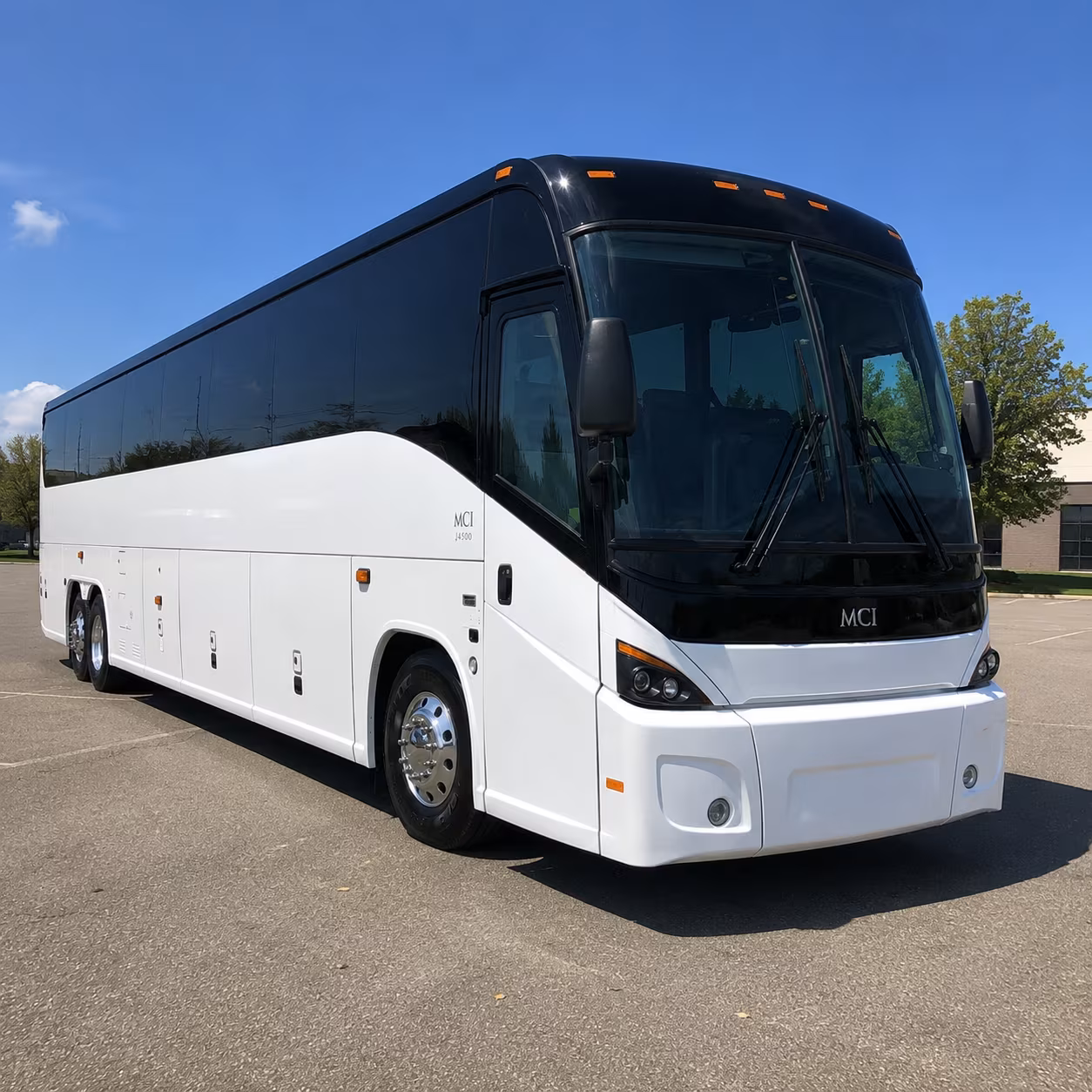 stockton 45 passenger charter bus