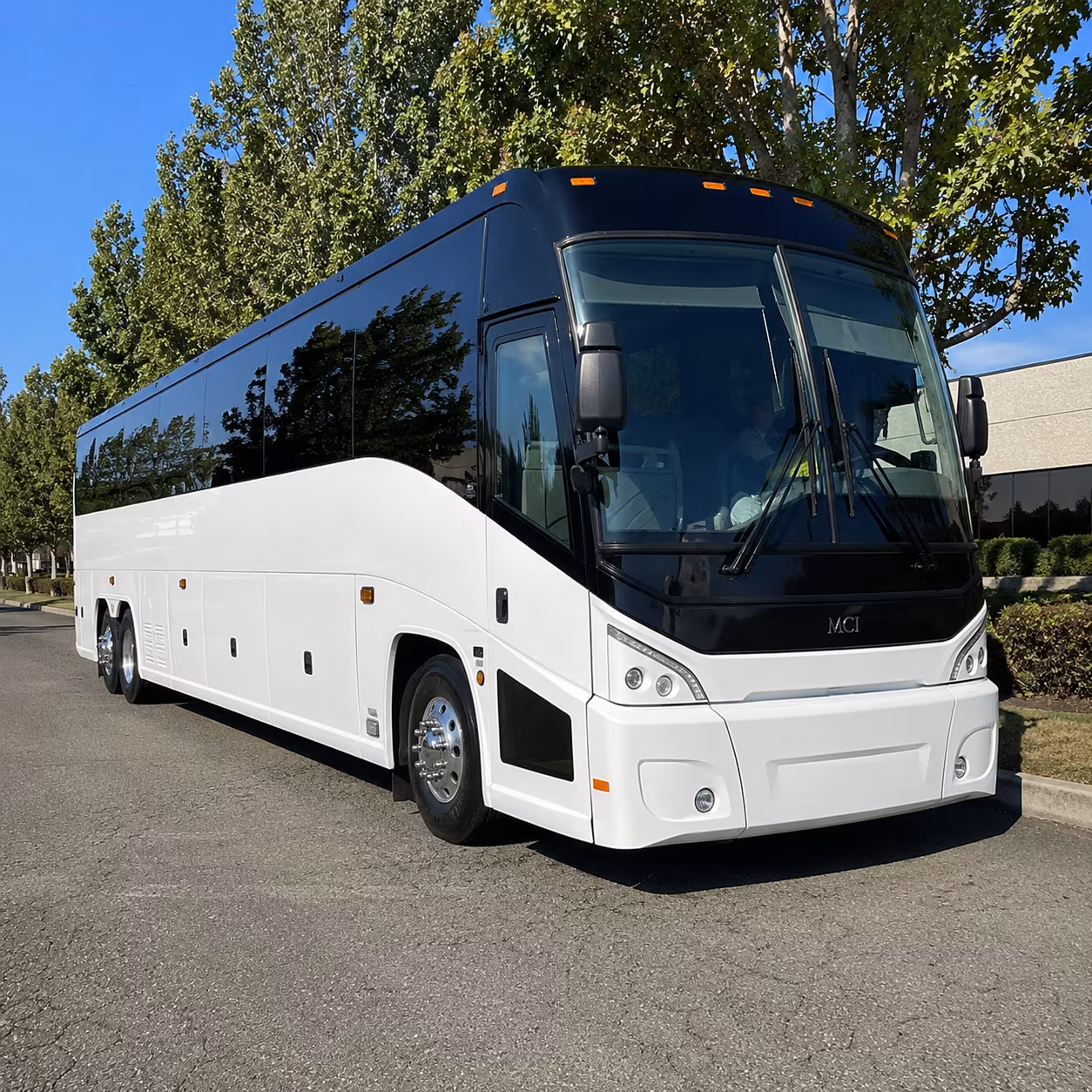 stockton 50 passenger charter bus
