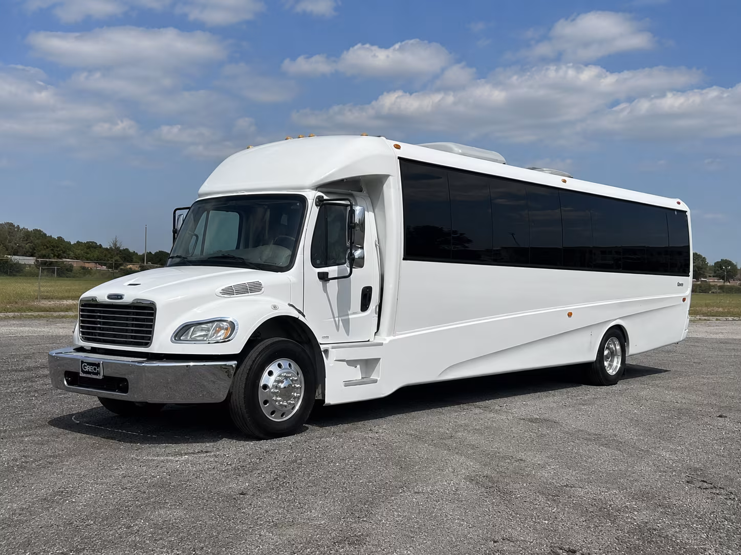 stockton 50 passenger party bus