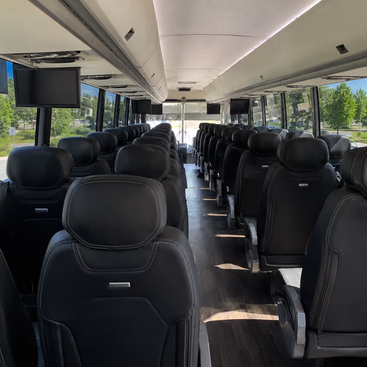 stockton airport transportation onboard seating