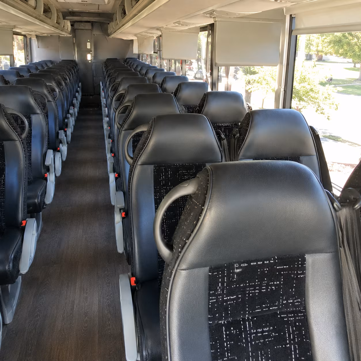 stockton concert charter bus rental