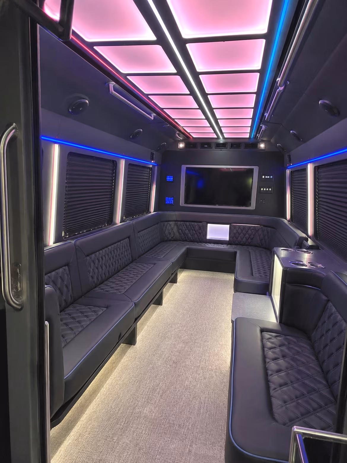 stockton corporate party bus rental