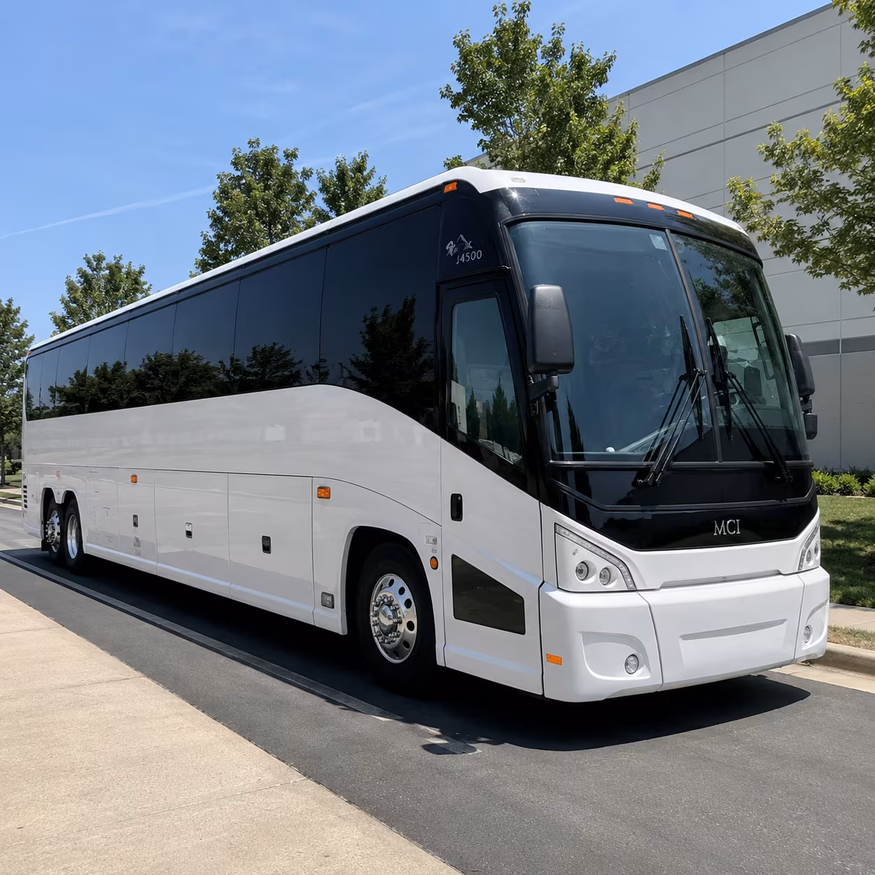 stockton government military charter bus rental