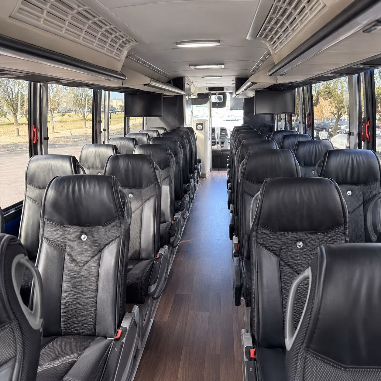 stockton long distance charter bus rental
