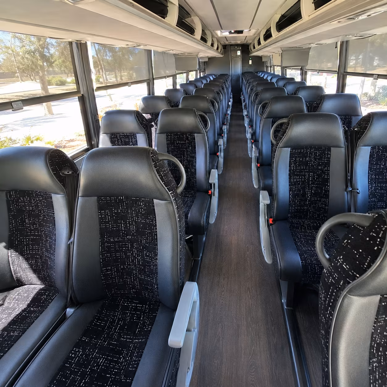 stockton private event charter bus rental