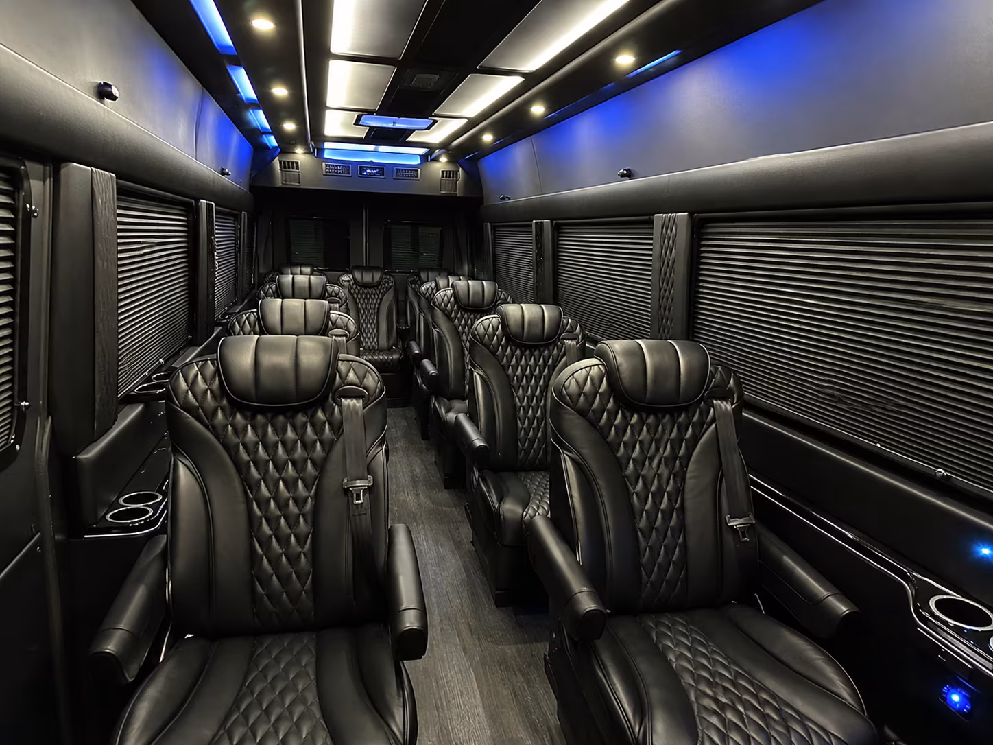 stockton sprinter van with driver interior
